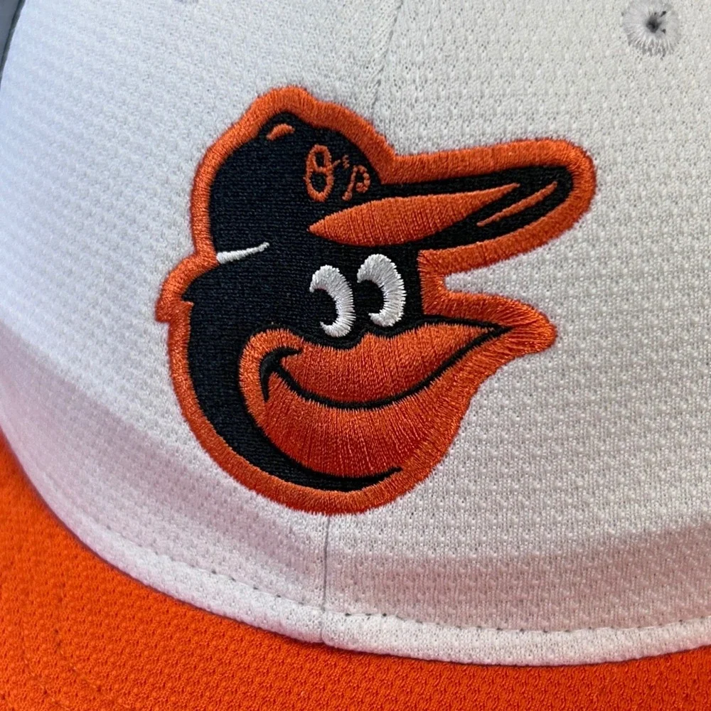 Baltimore Orioles Youth White Black OC Sports MLB Baseball Hat Bird OSFM